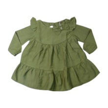 Vestido Tecido Manga Longa Laço 2223 - Carol e Dani