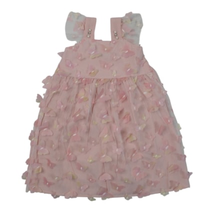 Vestido Tule Borboletas 2274 - Carol e Dani