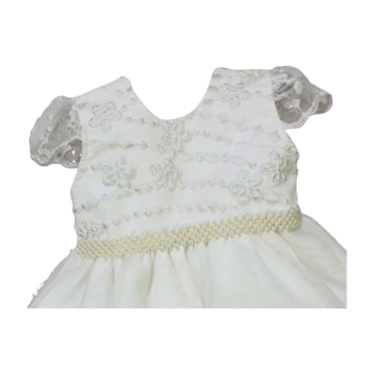 Vestido Tule Bordado 3328 - Nelu