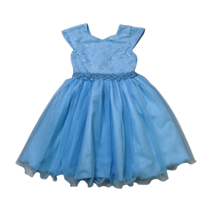 Vestido Tule Bordado H1159 - Heloísa 