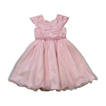 Vestido Tule Bordado H1160 - Heloísa 