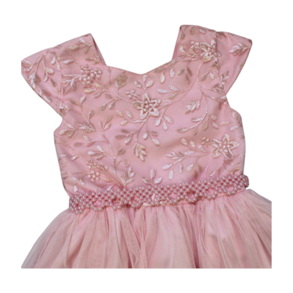 Vestido Tule Bordado H1160 - Heloísa 