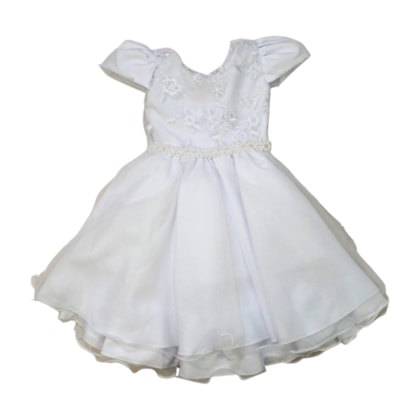 Vestido Tule com Bordado 129 - Cute Cute