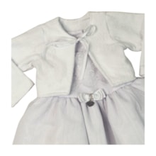 Vestido Tule Pipoca com Bolero 2 Peças  2419 - Mini Miss